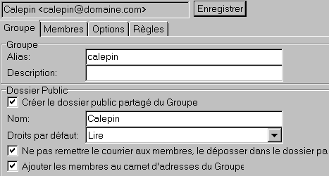 im compte groupe