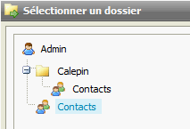 im Carnet d'adresse